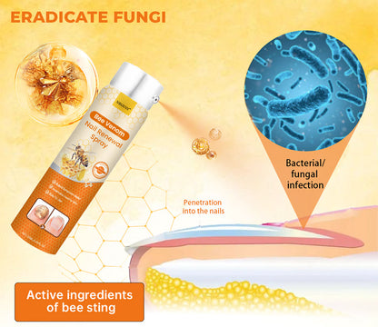 Negusy™ Bee Venom Nail Renewal Spray – Natural Strength & Repair for Healthy Nails 🐝💅