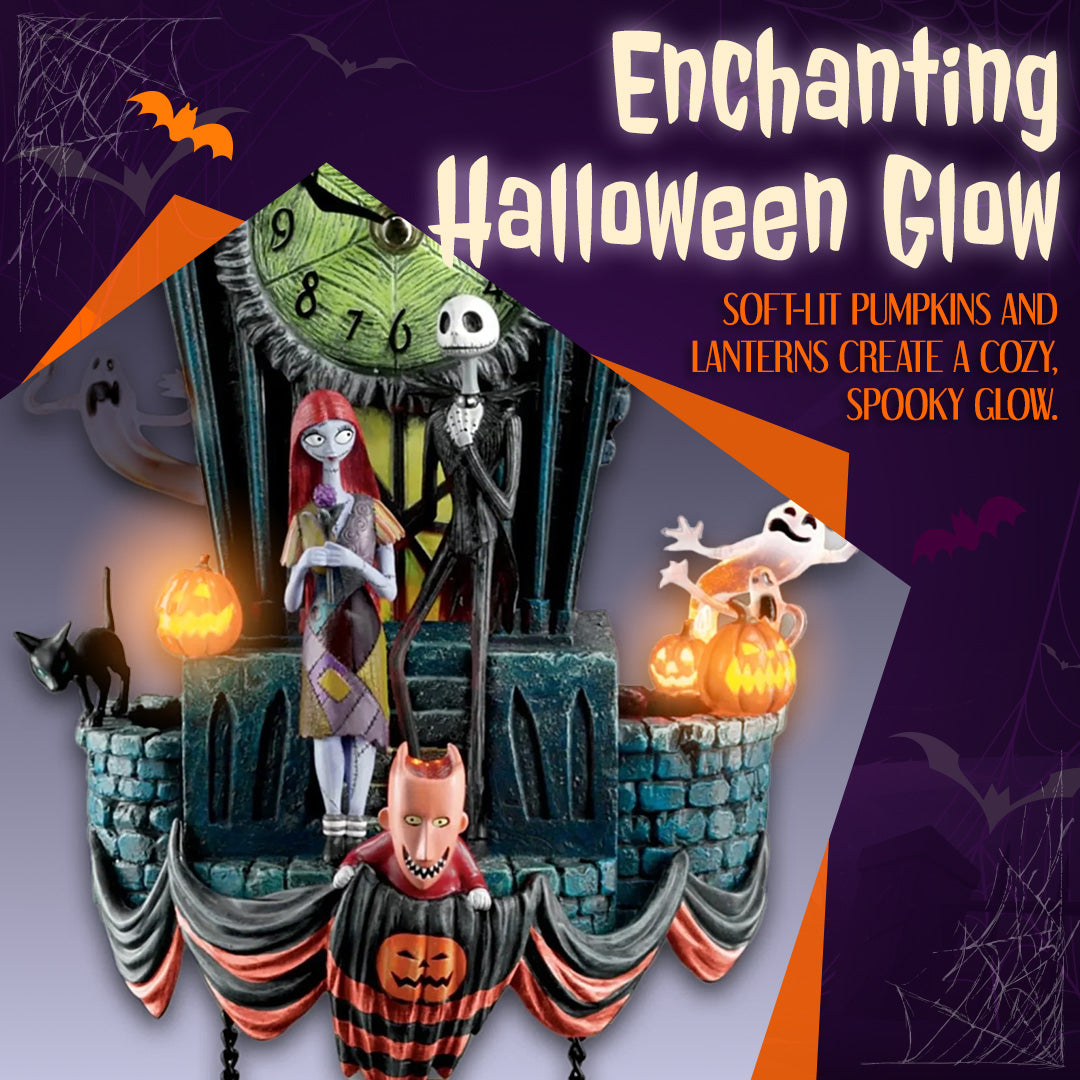 🎃 HallowClock - Halloween Wall Clock ⏰ Nightmare Before Christmas Collectible 👻