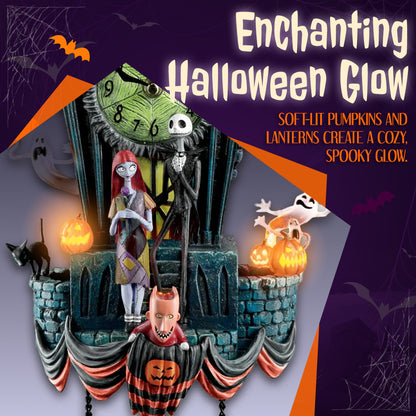 🎃 HallowClock - Halloween Wall Clock ⏰ Nightmare Before Christmas Collectible 👻