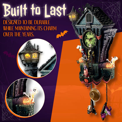 🎃 HallowClock - Halloween Wall Clock ⏰ Nightmare Before Christmas Collectible 👻
